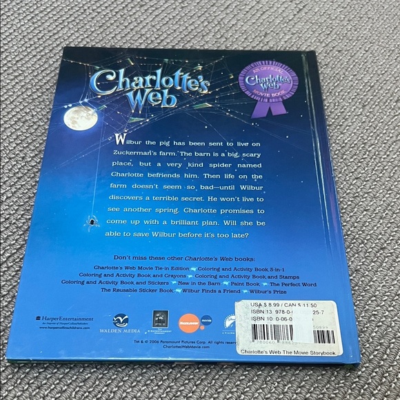 Charlotte's Web Movie Storybook - Picture 2 of 2